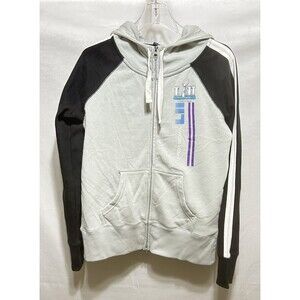 NFL Super Bowl Minnesota 2018 Womens‎ M Fleece Sweatshirt Hooded Jacket NWT